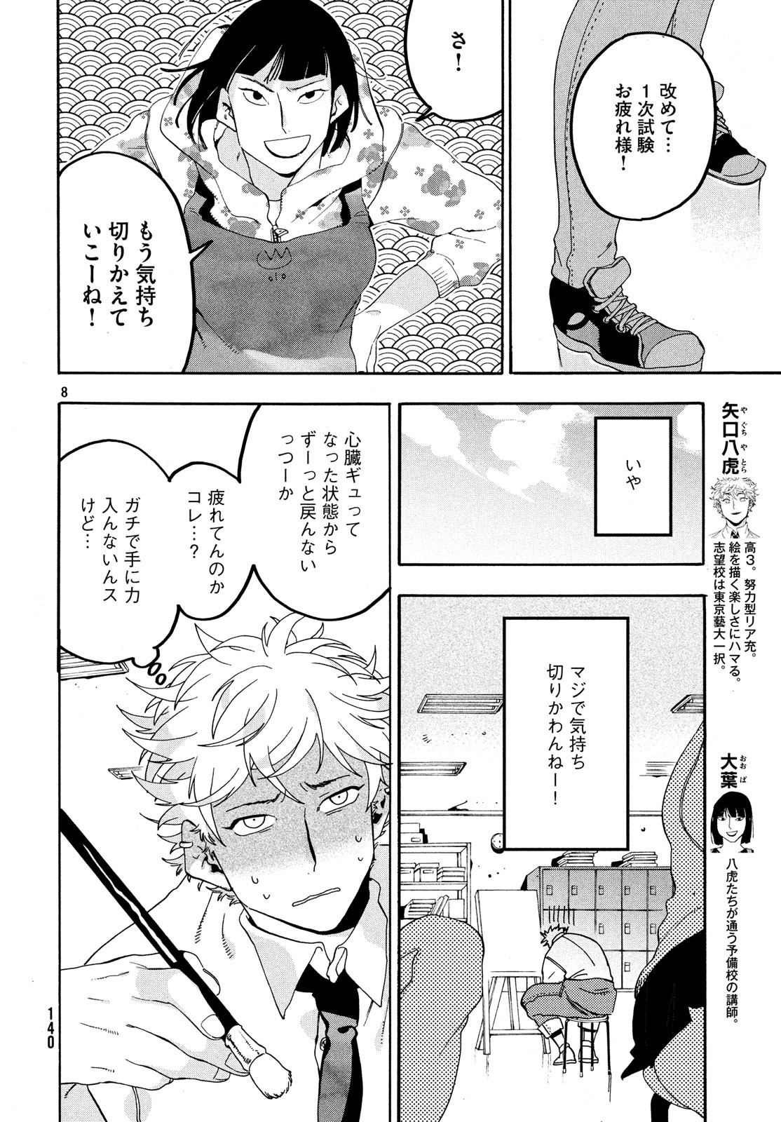 ブルーピリオド - 第17話 - Page 8