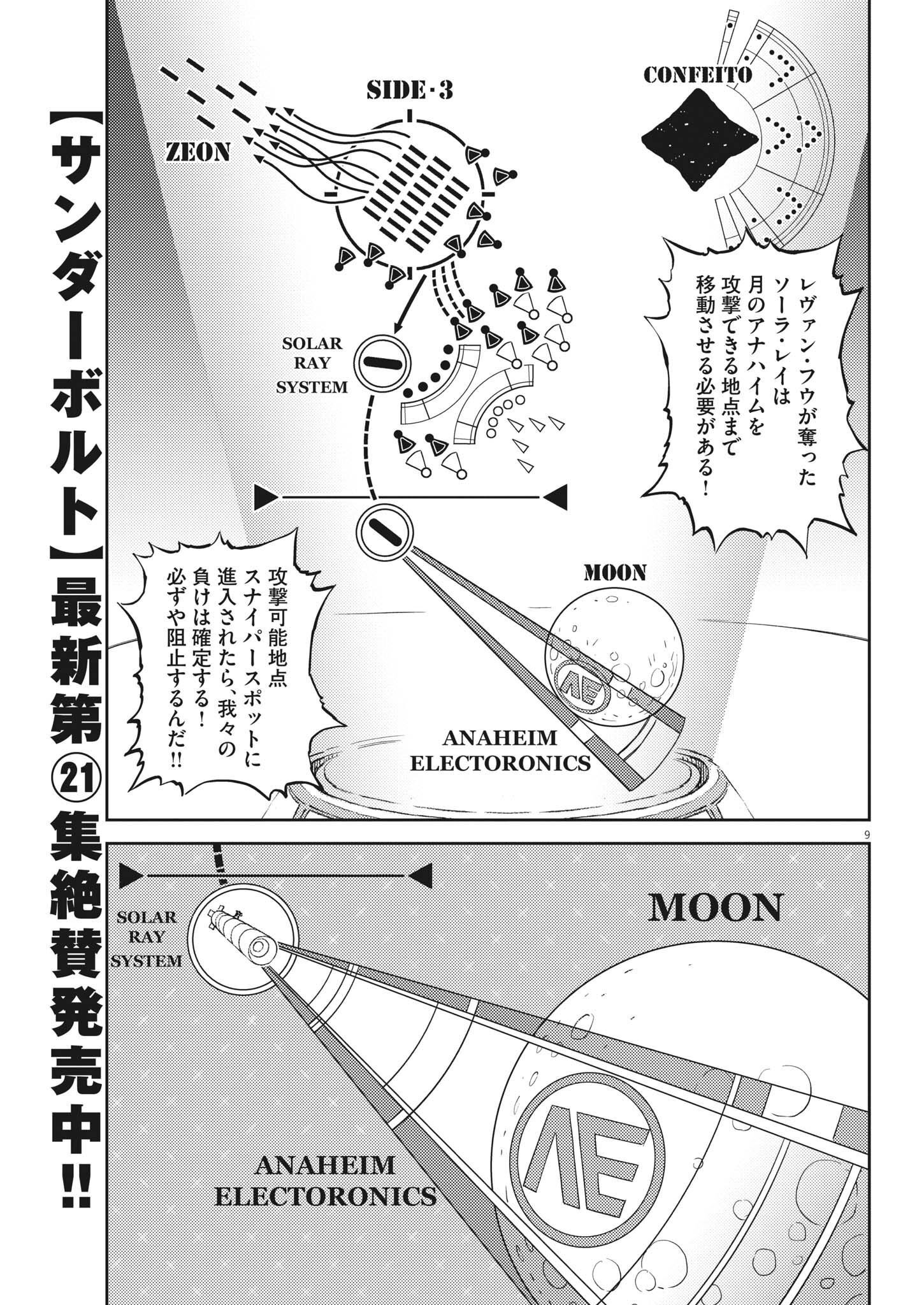 機動戦士ガンダム サンダーボルト - 第183話 - Page 9