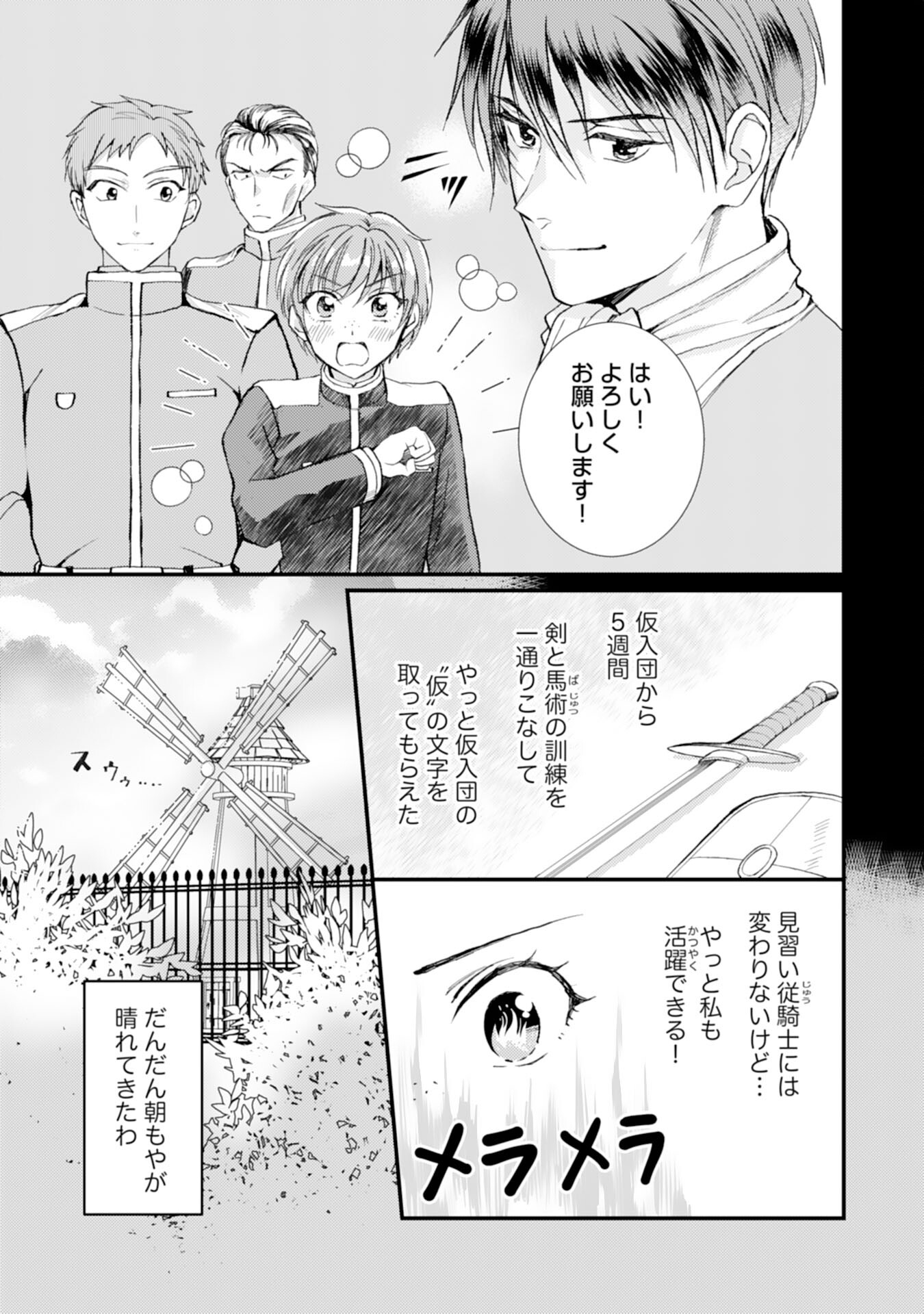 騎士団長は男装女子が欲しくてたまらない - 第5話 - Page 13