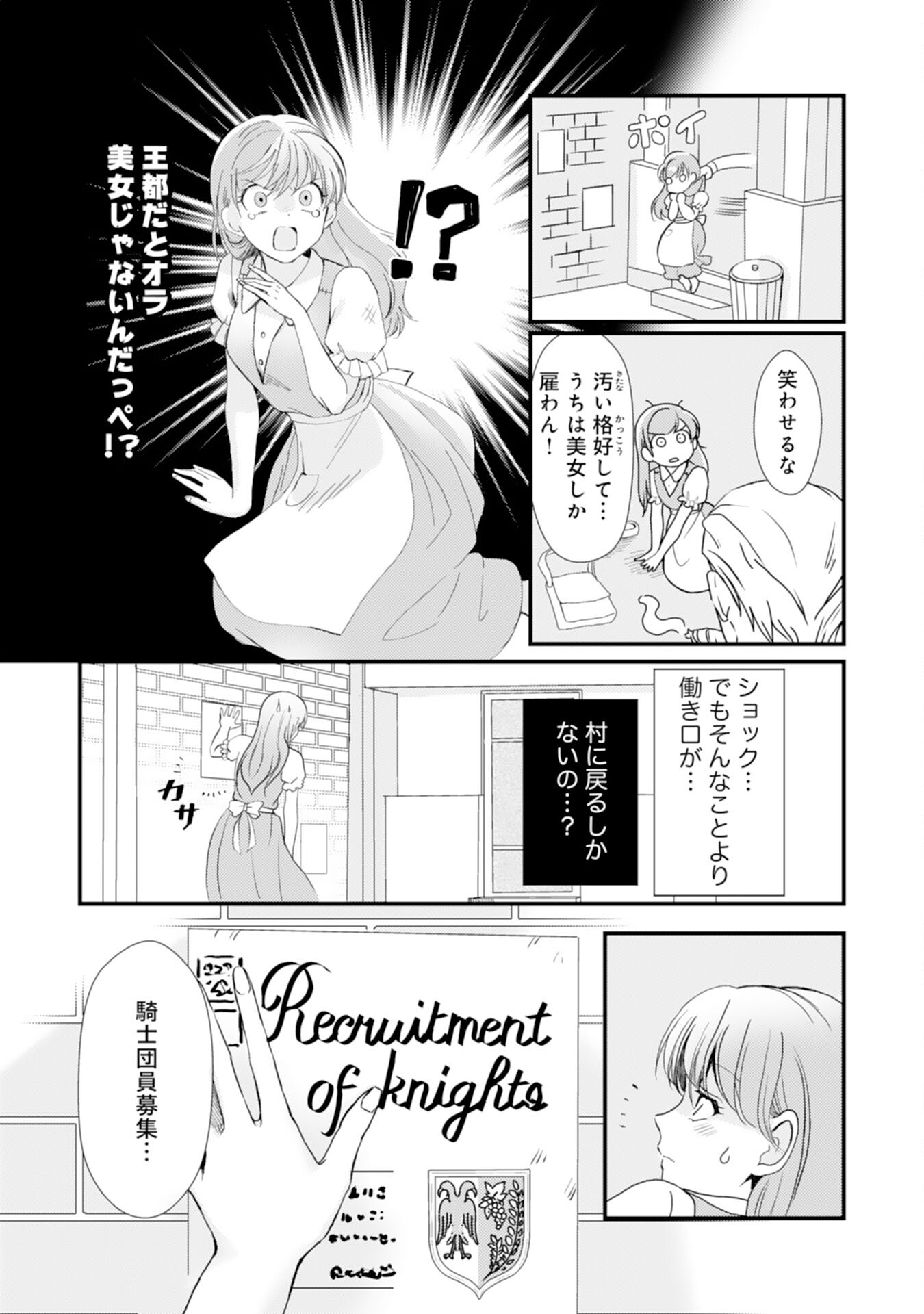 騎士団長は男装女子が欲しくてたまらない - 第1話 - Page 11