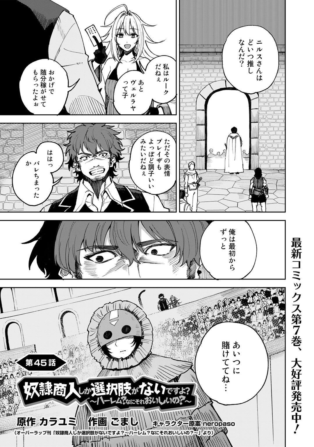 奴隷商人しか選択肢がないですよ?～ハーレム?なにそれおいしいの?～ - 第45話 - Page 1